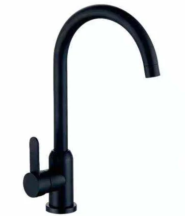 Brushed Surface Single Handle Kitchen Mixer Taps With Soft Water Stainless Steel Faucet In Kitchen