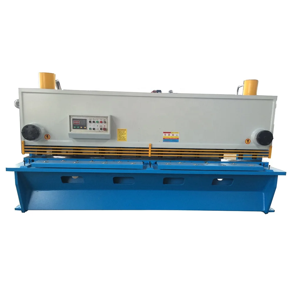 CNC hydraulic guilloting shearing machine sheet metal cutting machine