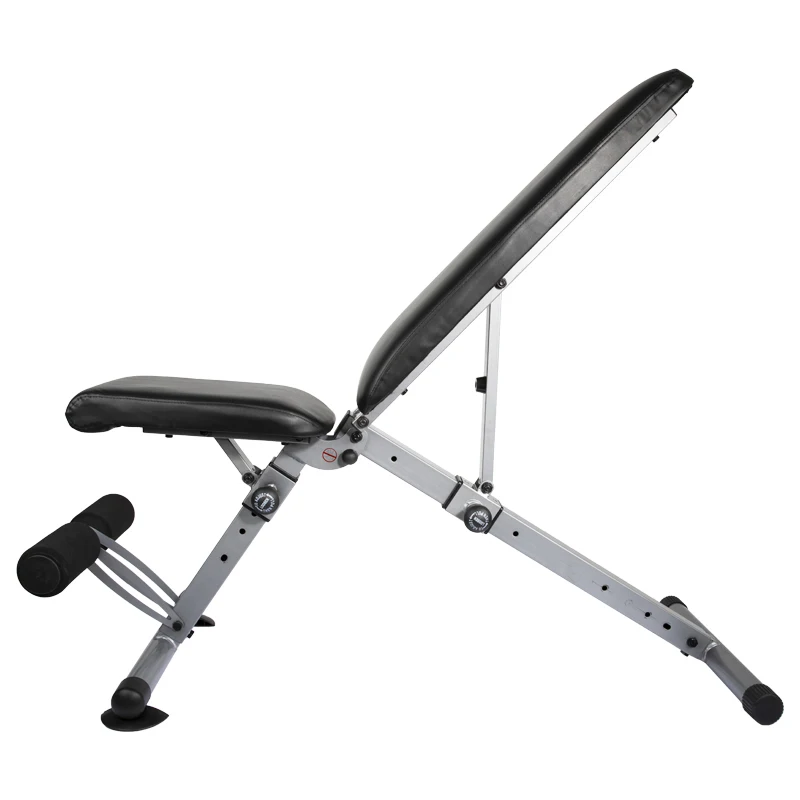 
Home Portable Multi Folding Flat Dumbbell Weight Bench Fitness Equipment Gym Workout Benches With Leg Attachment 