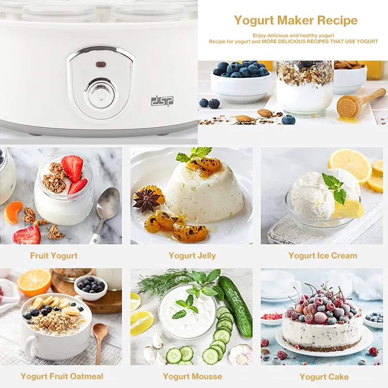 Hot Sale Mini Home Use Kitchen Appliance 7cups Yogurt Maker 1.5L Yogurt Home Yogurt Maker