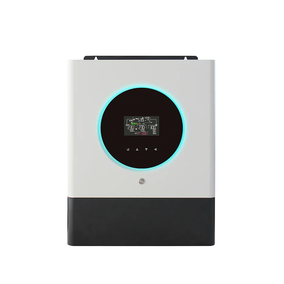 Expert Max II 8kw 11kw Built In Mppt Solar Controller Input Touchable LCD Screen Hybrid Solar System Solar Hybrid Inverter