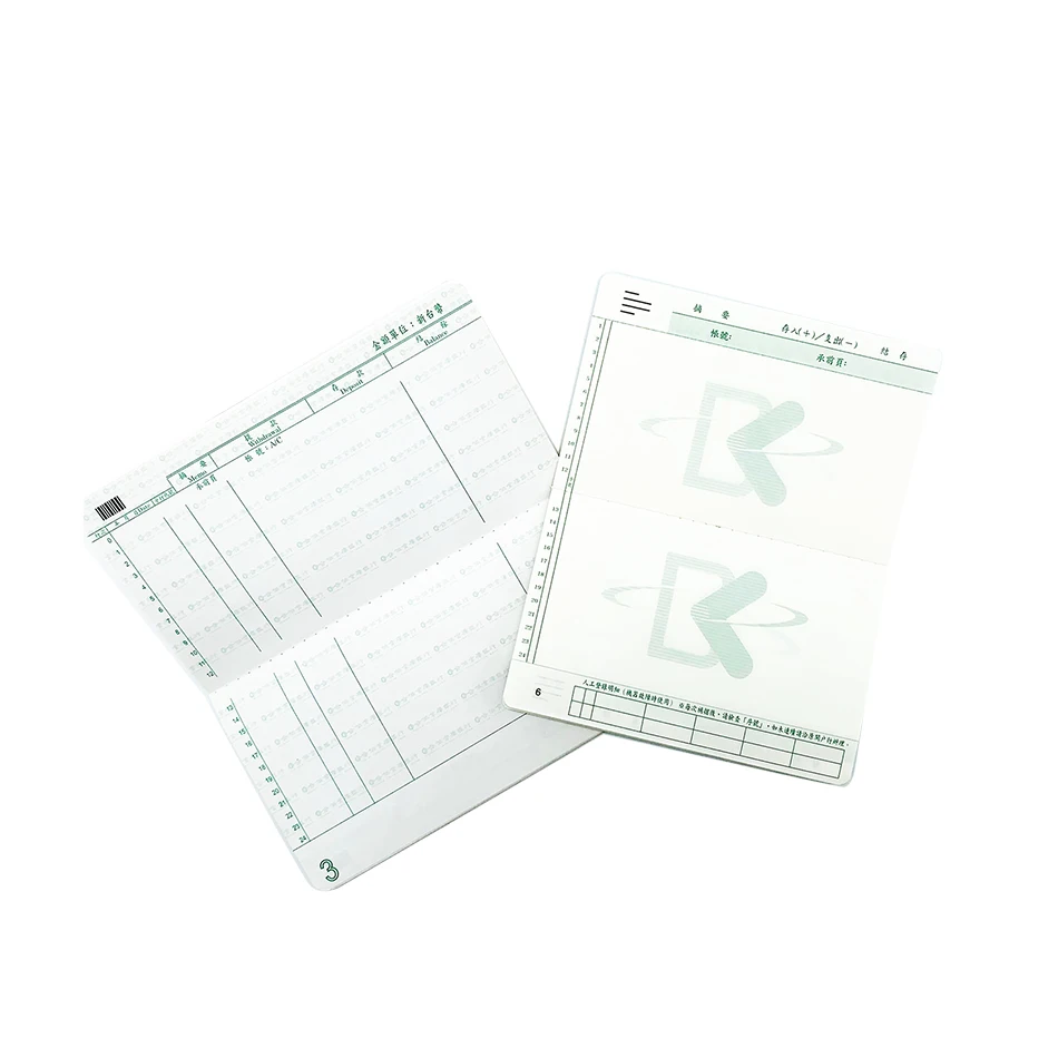 Wholesale High Quality Film Lamination Offset Printing Bank Passbook