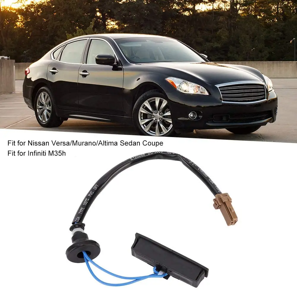 Trunk Boot Lid Tailgate Release Switch 25380ED000  for Murano(2005 - 2007)  Versa(2007 - 2012) Trunk Lid Open Switch