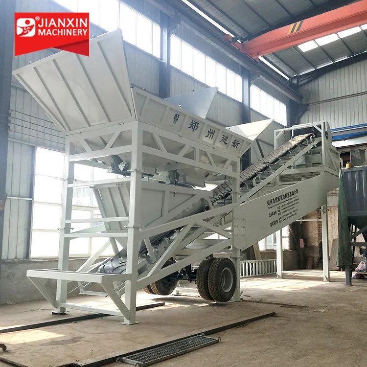 2021 Mobile Concrete batching plant factory direct selling