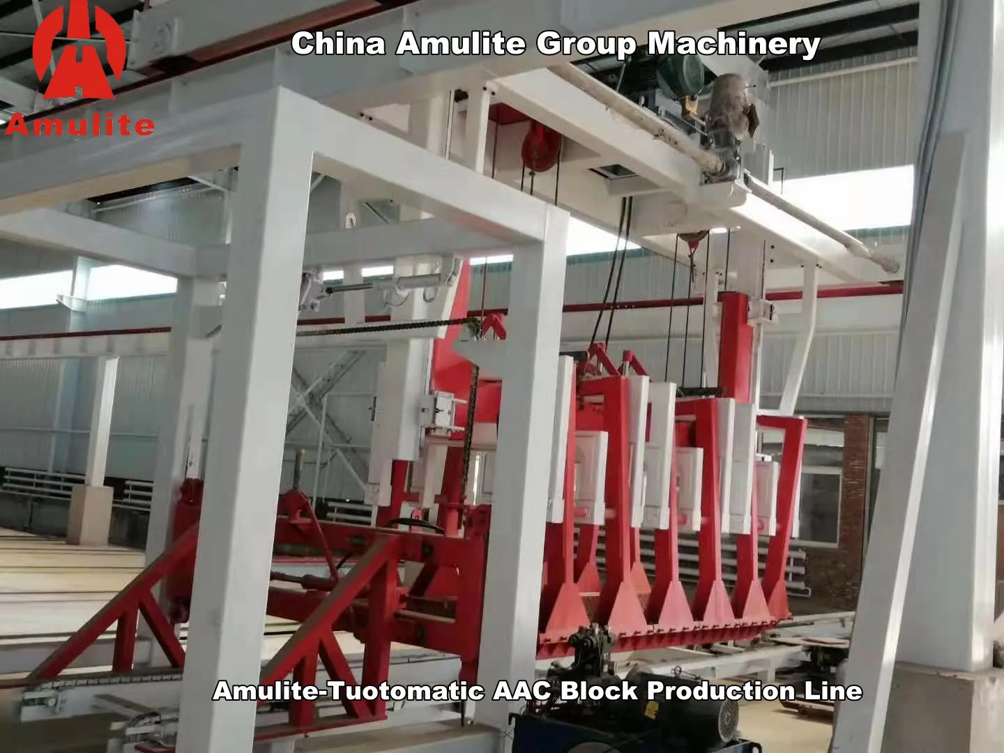 AAC Precast Lightweight Wall Panel Aerated Concrete Blocks Making Machine