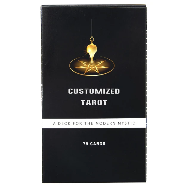 Custom Tarot cards Oracle deck with E-guidebook board playing game