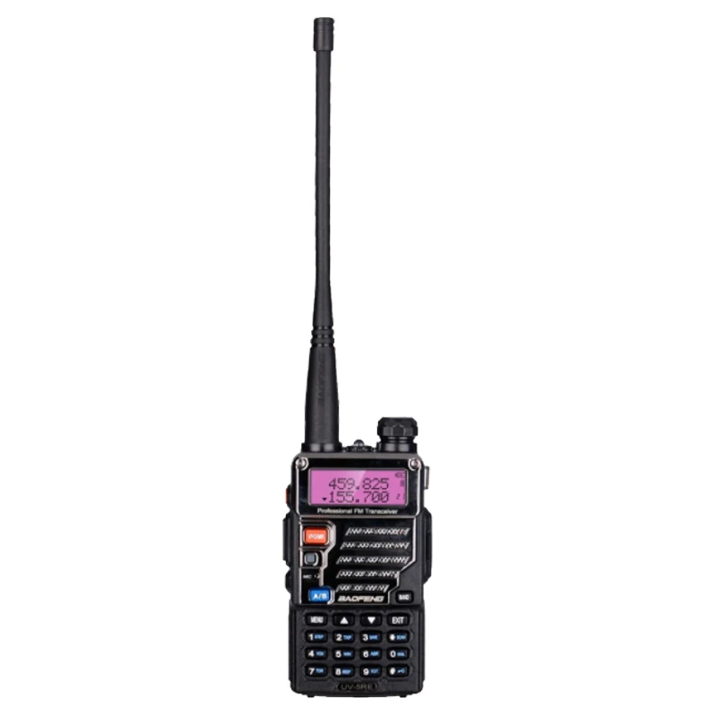Оригинальная горячая Распродажа Baofeng UV-5RE дальнего радиосвязи FM-трансивер 5 Вт UHF/VHF Двухдиапазонная рация Двусторонняя радиостанция