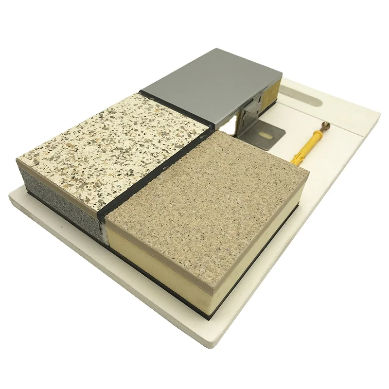 Exterior Wall Insulation Decorative Integrated Finished Composite Board
