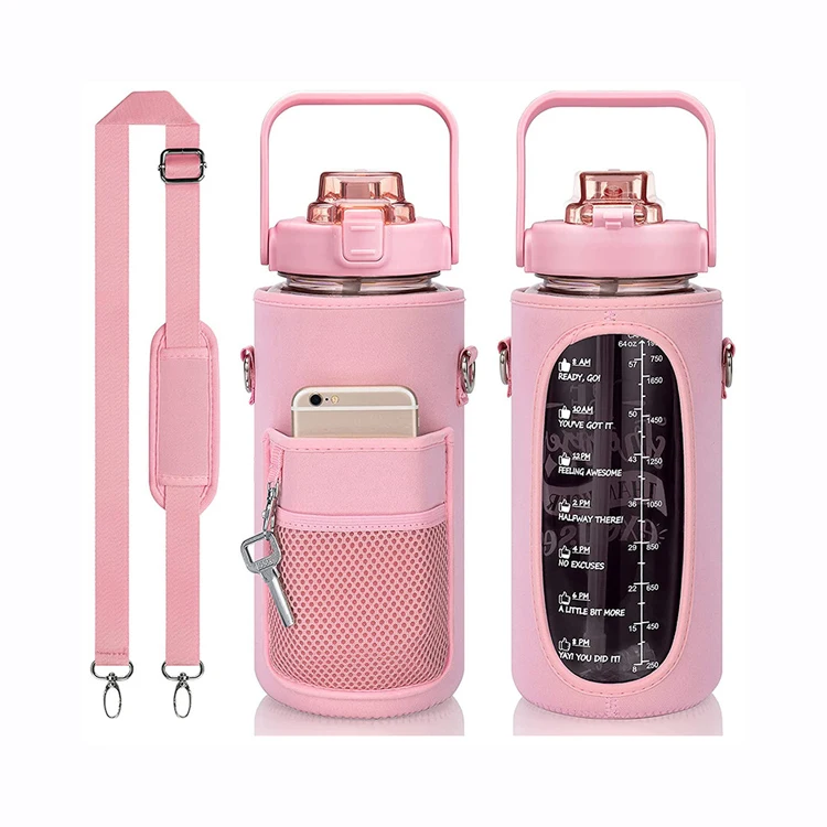 New Design Outdoor Water Bottle Cover Portable Protective Sleeve With Trap Water Bottle Phone Sleeve Water Bottle Sleeve