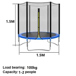 14ft Net Manufacturers Park Kids Children Adults Cheap Big Size Jumping Bounce House Round Trampoline