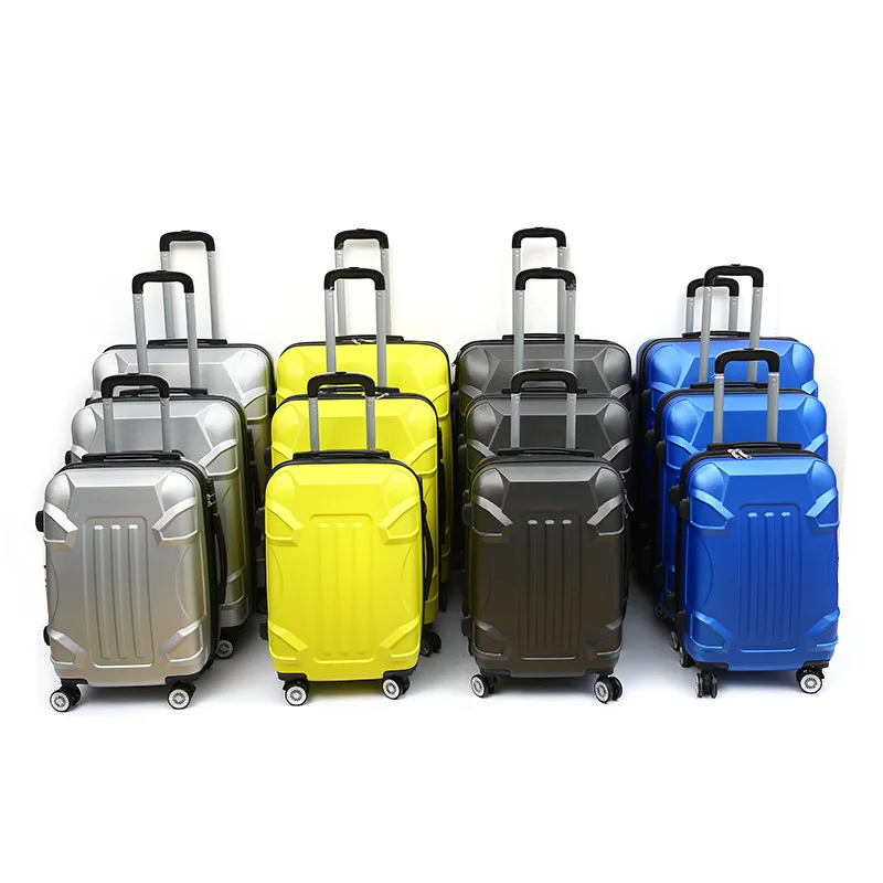 Low Price Custom logo Carry on travel bags abs luggage cheap suitcase hard shell suitcase set