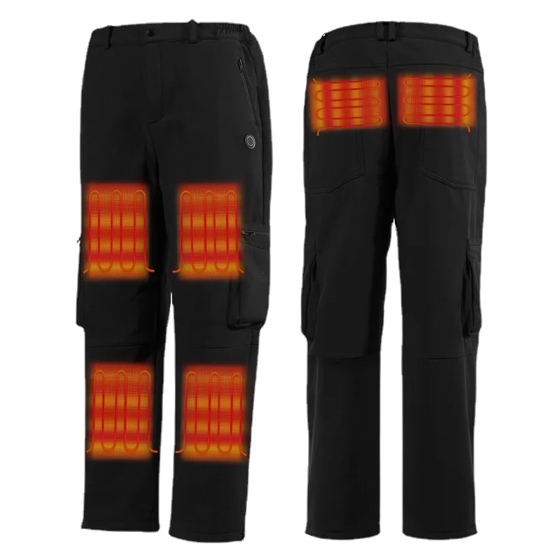 New Heated Workwear Pants Motorcycle Skiing and Cycling Stay Warm and Comfortable Heated pants for winter