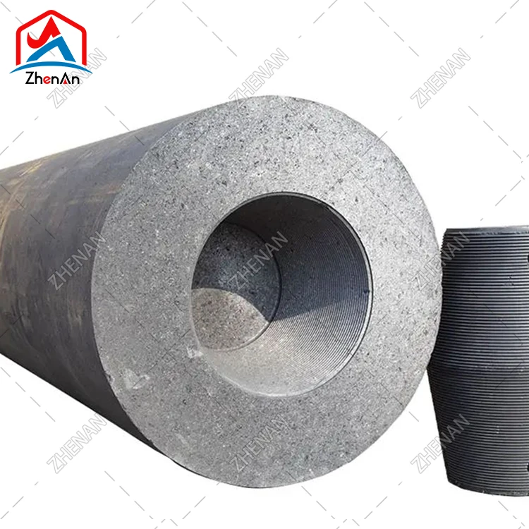 China Factory Manufacturer ZhenAn Nipple 4TPIL Electrodo de grafito Graphite Electrode UHP 600*2400 mm