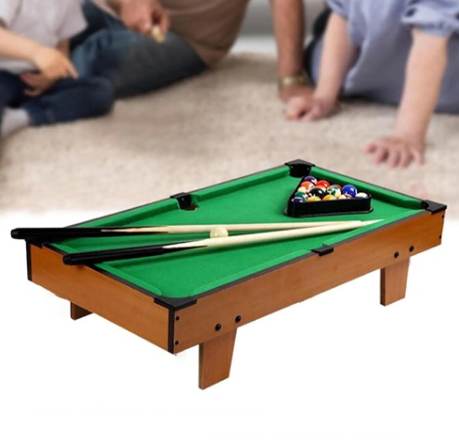 High Quality Indoor Mini Sports Table Desktop Mini Board Wooden Pool Game Set Including Billiards Pool Soccer