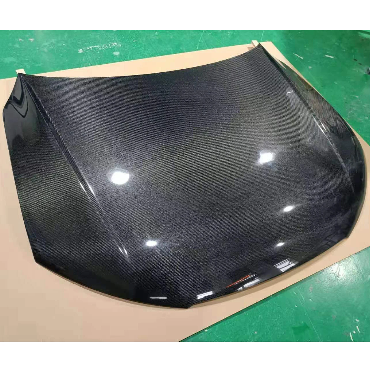 Carbon fiber engine hood bonnet body kit for Audi A7 S7 RS7 C7 2009 2010 2011 2012 2013 2014 2015