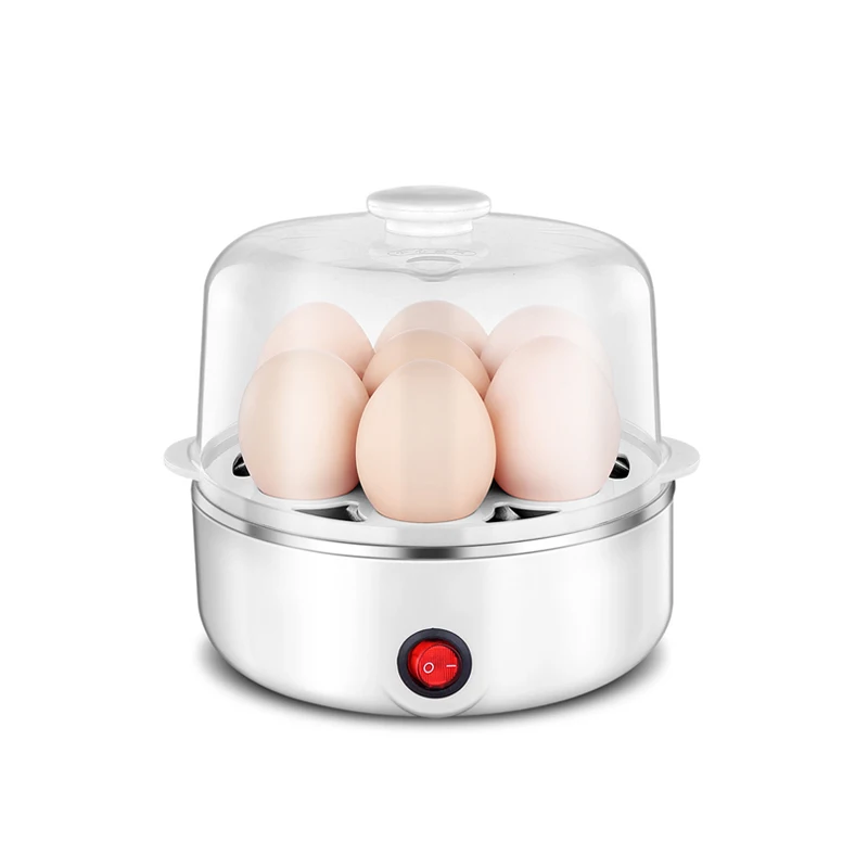 7 Egg Capacity Electric Egg Cooker for Hard Boiled, Poached, Scrambled, or Omelets with Auto Shut Off Feature