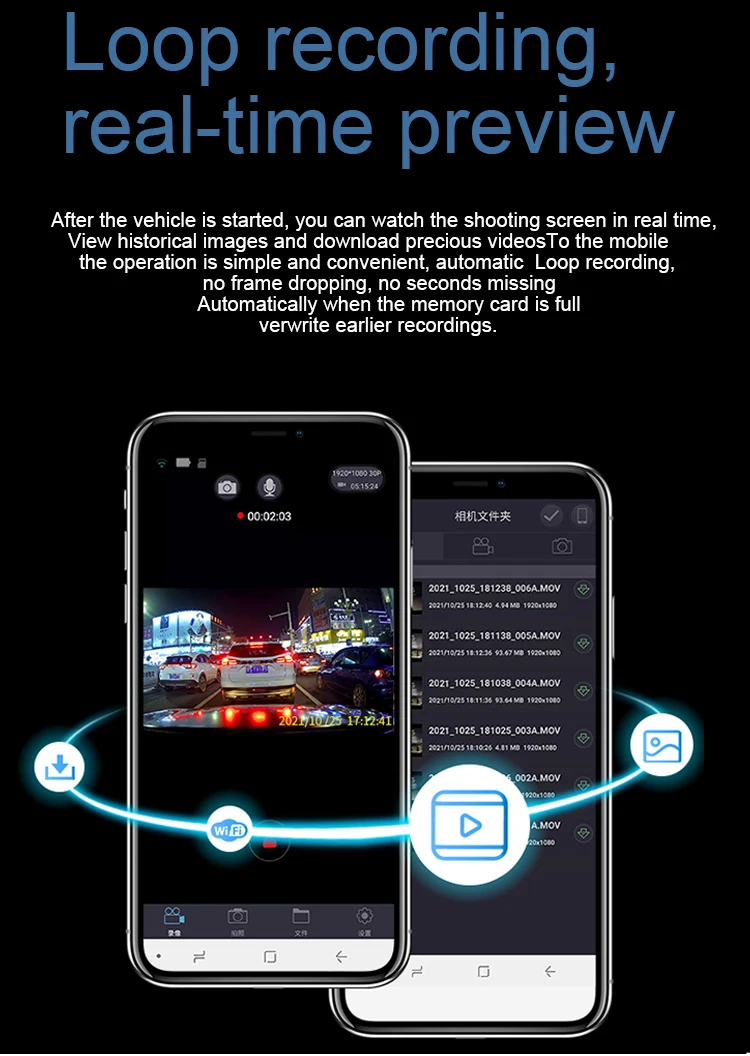 Holroadx 1080P 4K скрытый Wifi приложение GPS ночное видение регистратор вождения передний и задний видеорегистратор для Mercedes Benz A B C E S Class