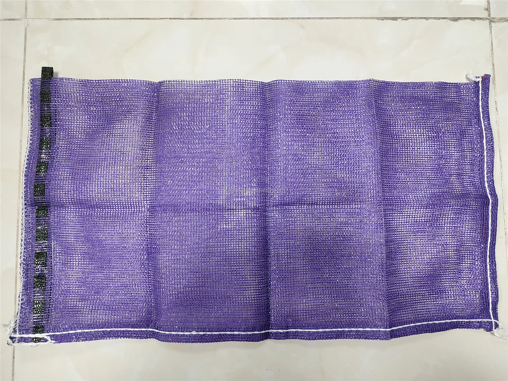 pp net plastic draw string mesh bags for firewood  onion potato Carrot