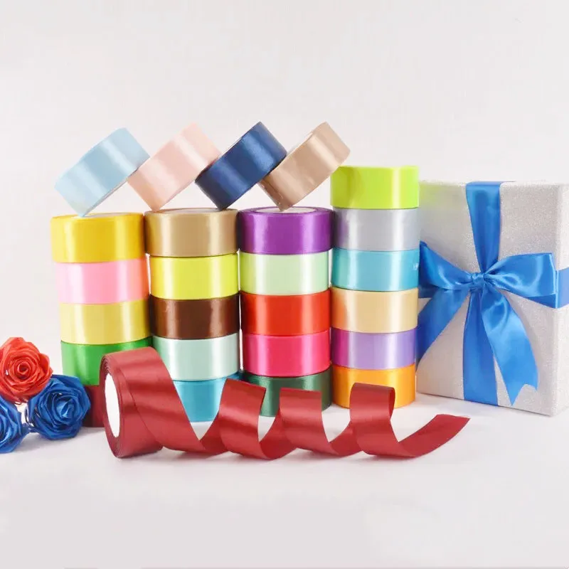 New arrival decoration gift box chair sashes bows ties 4 cm satin ribbon 1.5 inch for flowers