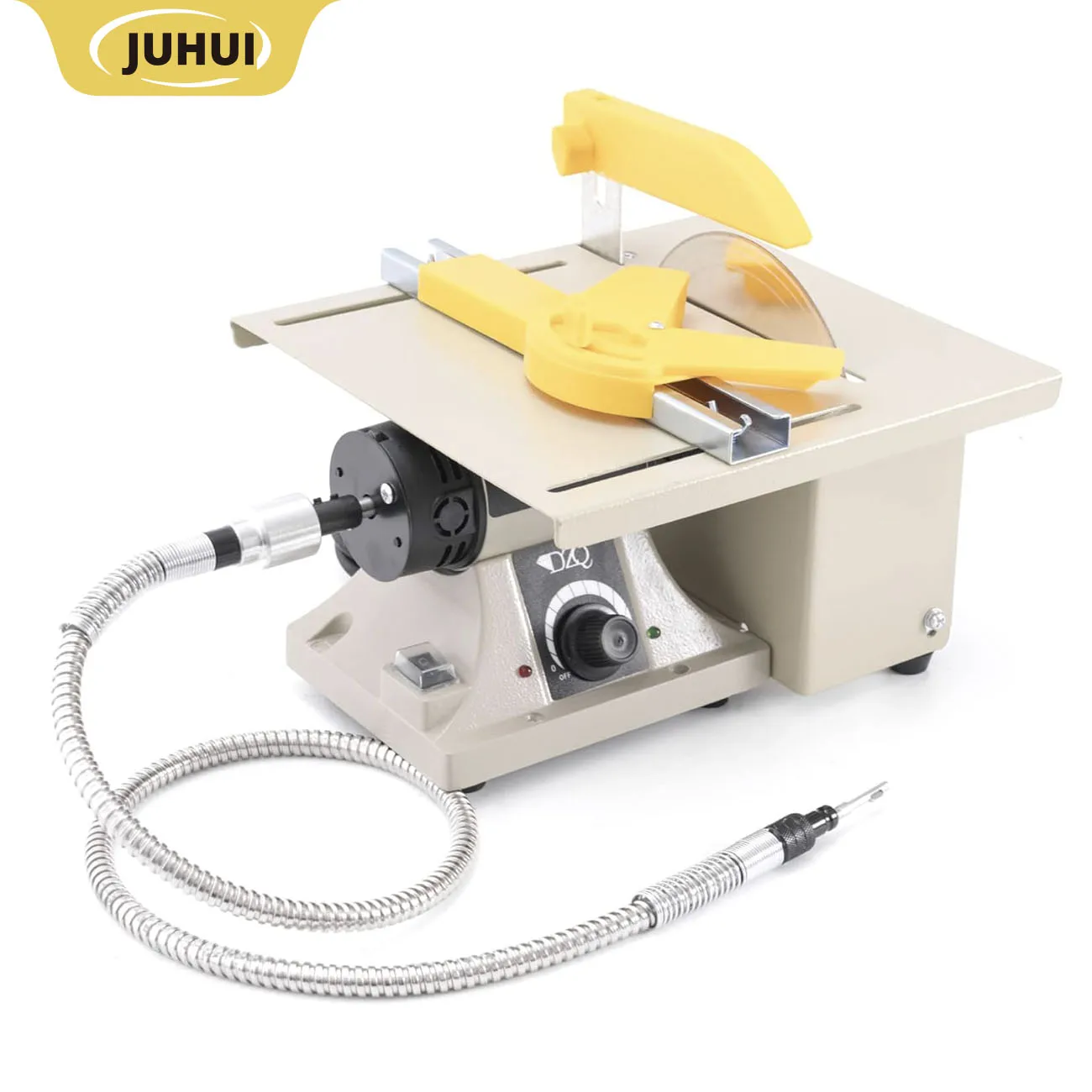 Mini Table Saw with Flex Shaft, 69Pcs Accs, 10,000Rpm, 750W - Multifunctional Jewelry Making Machine