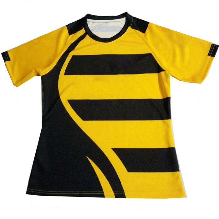 Professional Customize Rugby Jersey Men Sport Tops T Shirt Rugby Jersey Sublimation Printing Design