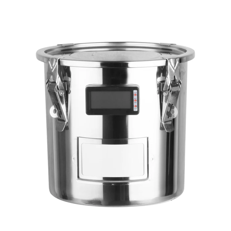 Brewing equipment Plant fermentation tank with digital Hygrometer and airlocker