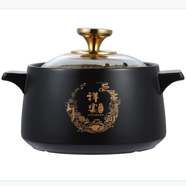 
Hot selling ceramic casserole for household soup 