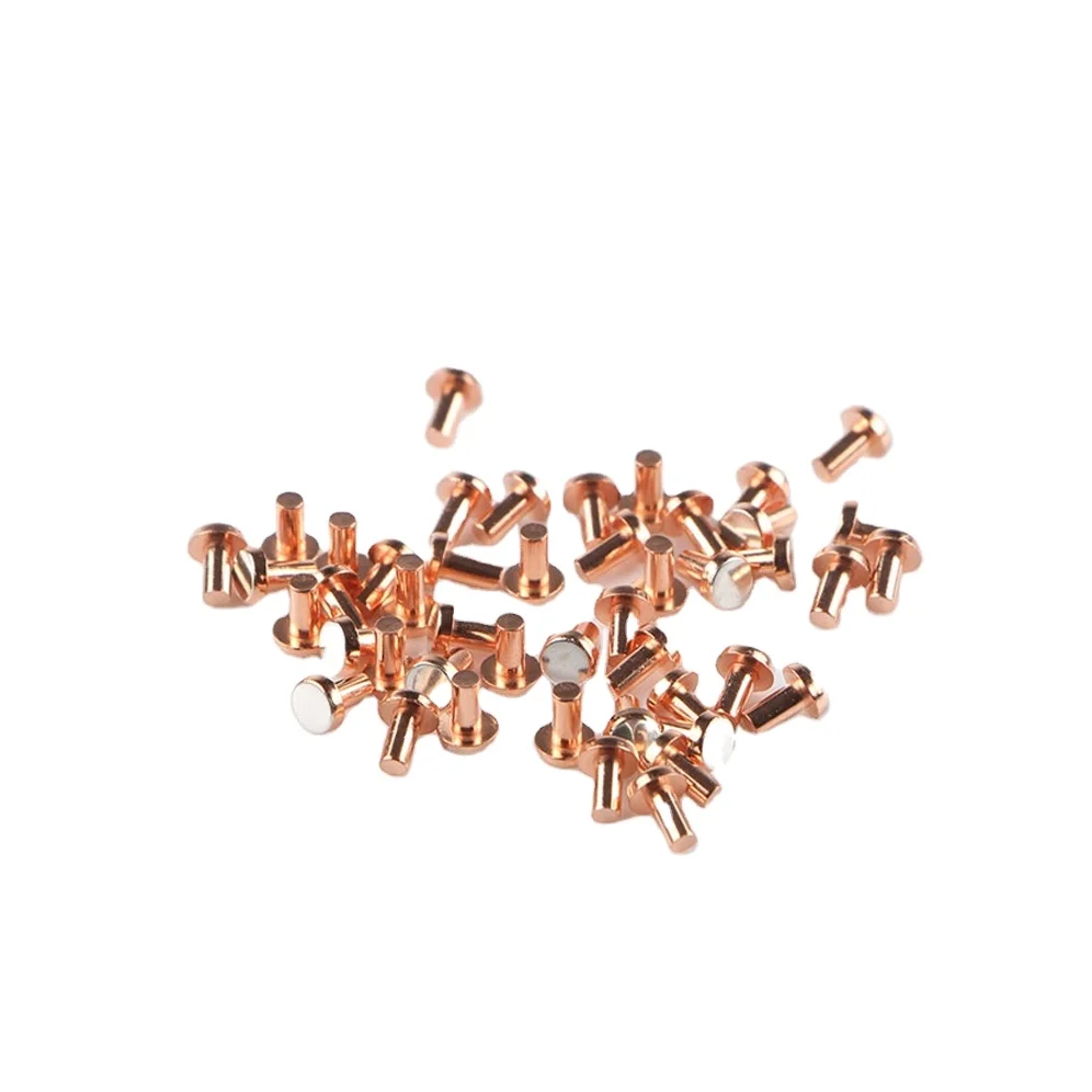 
 Серебряные панк контактные заклепки и серебряные биметаллические заклепки  