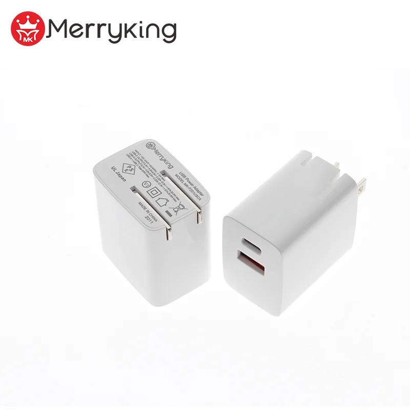 62368-1 Ul Cul Fcc Pse Certified Us Pd Wall Charger 20w 5V 3A 9V 2.22A 12V 1.67A Fast Charger for Iphone 2 X USB 3 Years CN;GUA