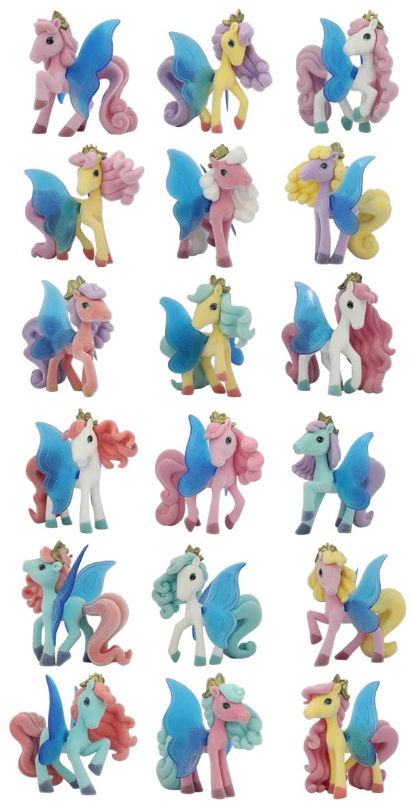 Action figure plastic mini horse candy toys