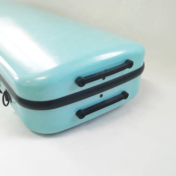 
Best price Layers of fiberglass aviation foam and polycarbonate composite adjustable oblong violin case G-2003VP 4/4 3/4 
