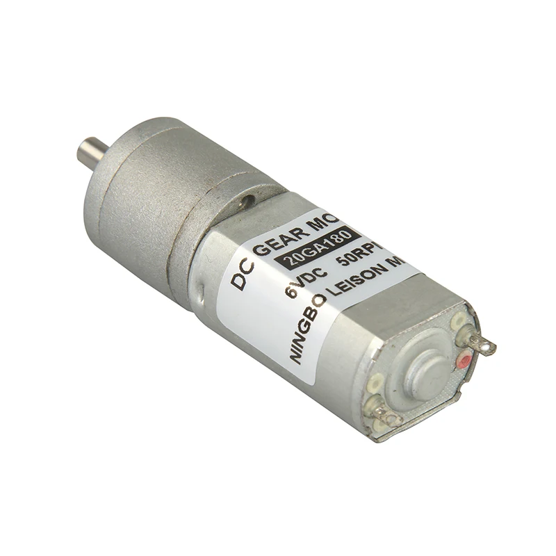 20GA180 20mm Micro DC Gear Motor 6V 12 V Gearbox Motor for Window Curtain