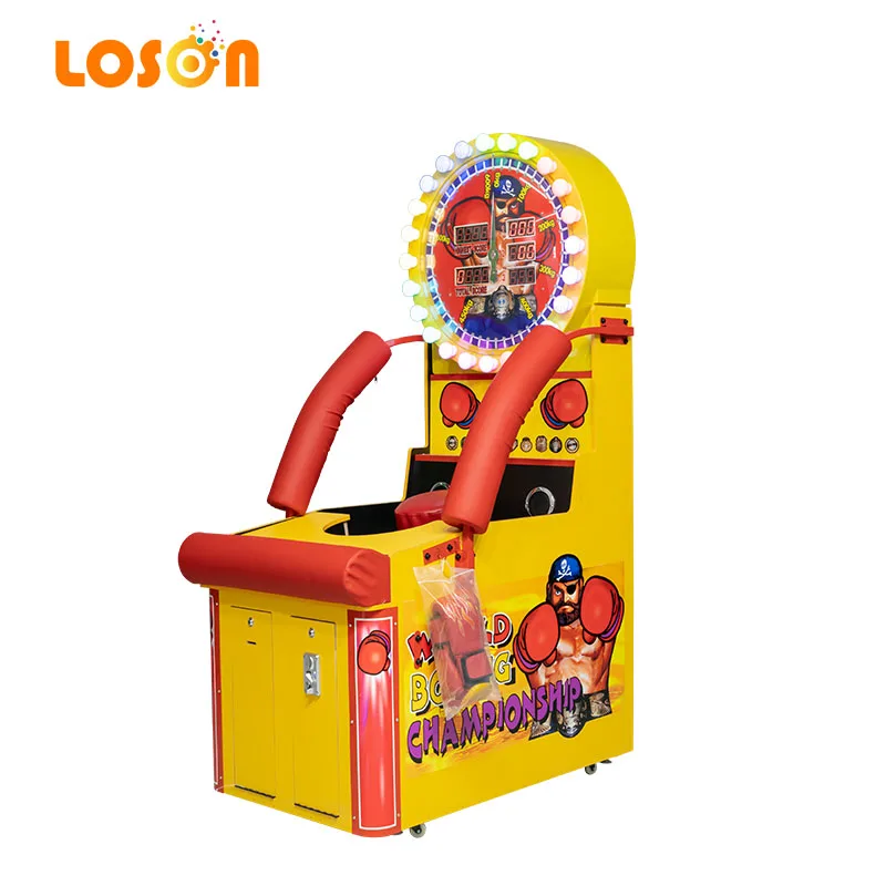 Ultimate simulator sport arcade and kicking vending boxing machine training coin operated game with prizes