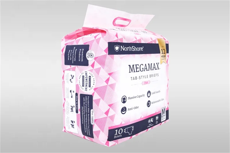 Manufacturers Supply Custom Plastic Small Disposable Diaper Packaging Bag