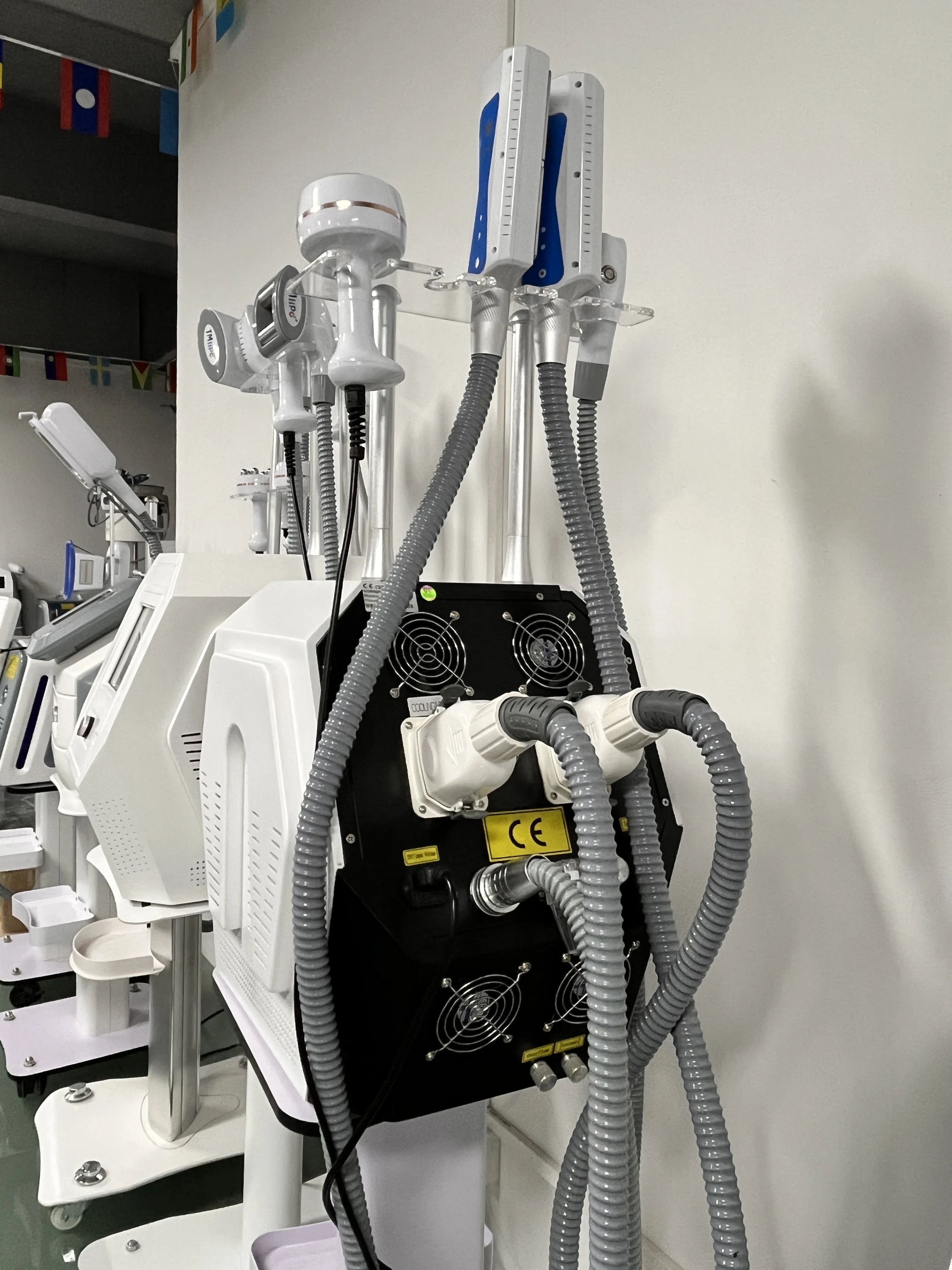 2 in 1 cryoskin revolution muscle stimulation ems cryo machine , loss weight body toning 360 cryolipolysis thermal machine