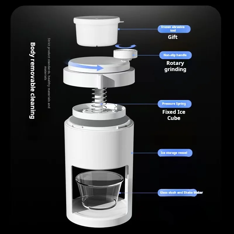 Professional ice machine Snow ice machine hand crusher snow ice machine