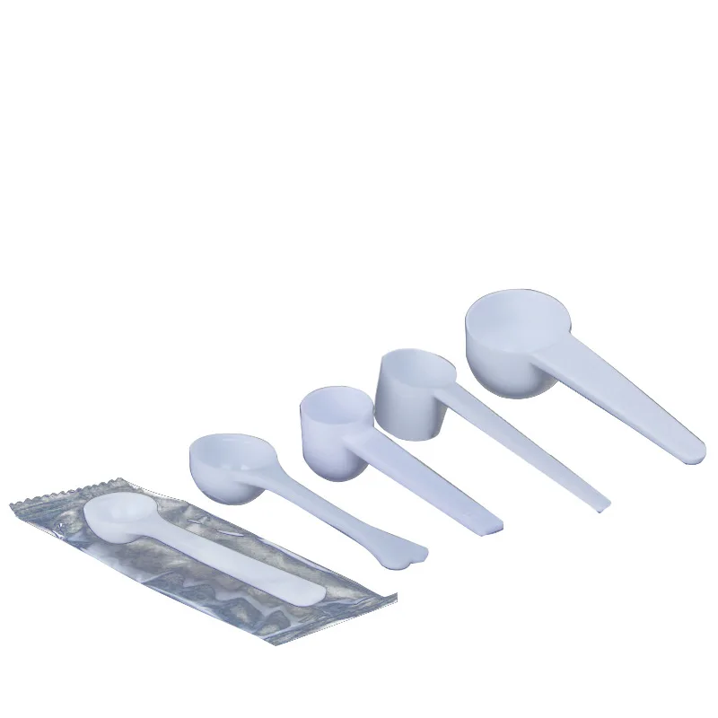 Promotion Factory Supply Kitchen Baking Flour Powder Protein Measuring Scoop Plastic Measuring Spoons