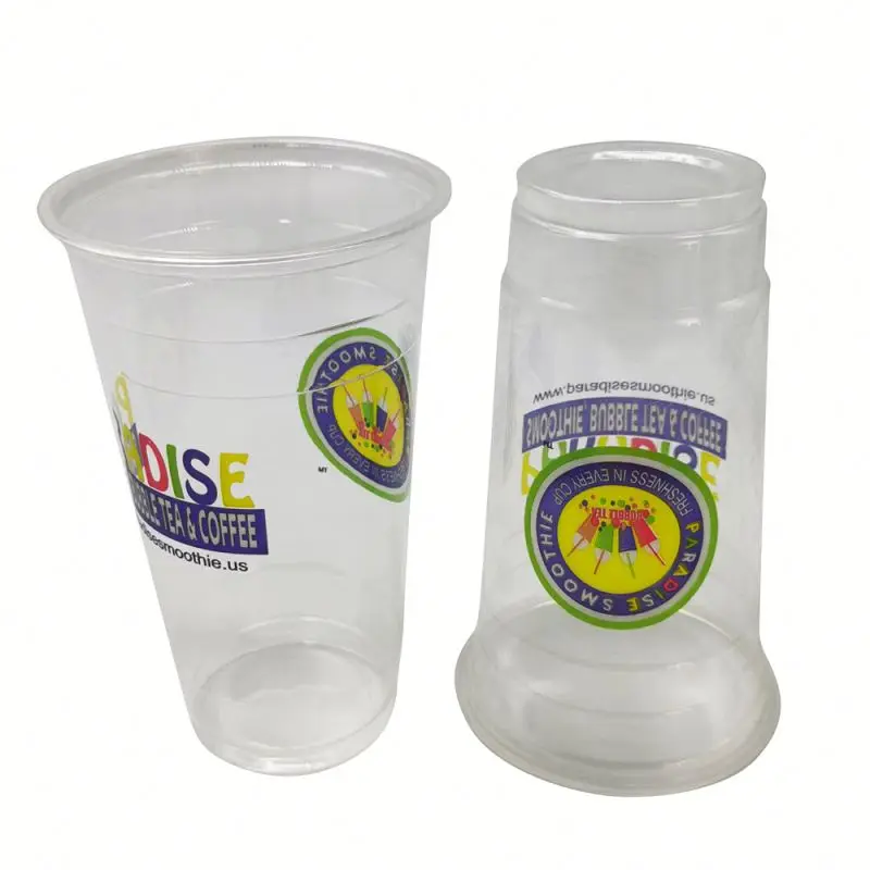 5oz-32oz High quality hard disposable clear plastic cup