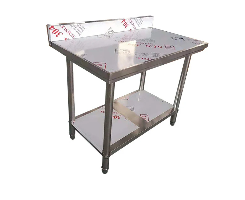 hot selling 201 304 inox kitchen stainless table Stainless steel kitchen workbench stainless steel table