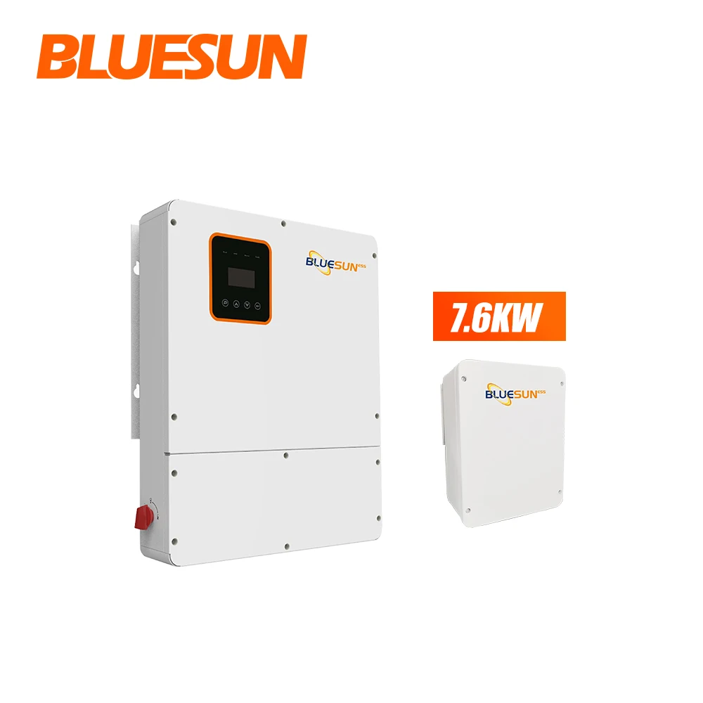 Hybrid Inverter 7.6K Three Phase Solar Panel Off Grid Hybrid Solar Inverter Generator Power Solar System With MPPT Controller