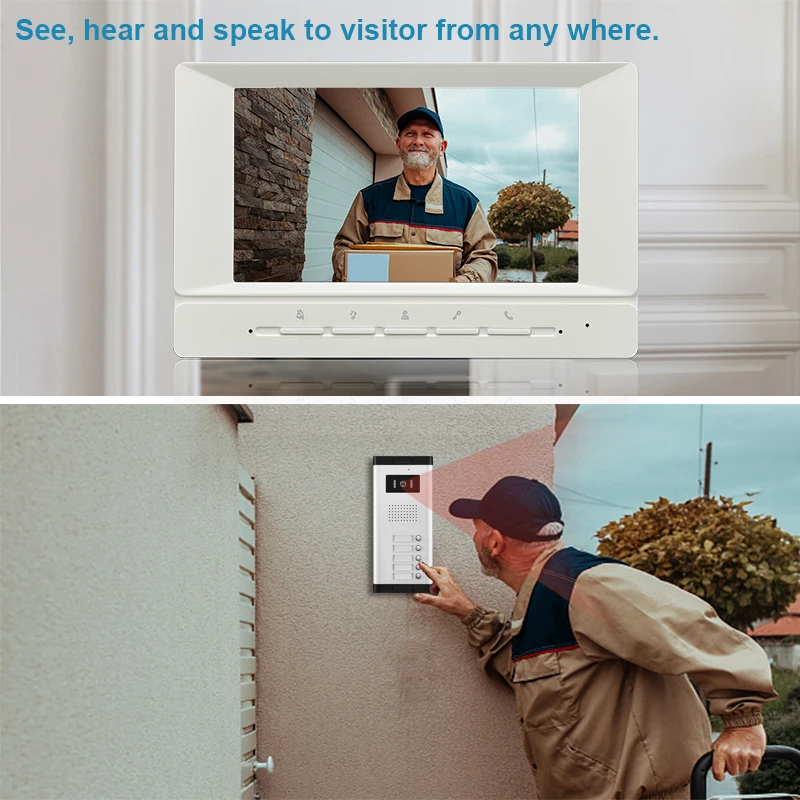 Wireless Door Camera Ring Bell Video doorbell Home Doorbell Camera Villa Alarm Video Doorbell Intercom Apartment