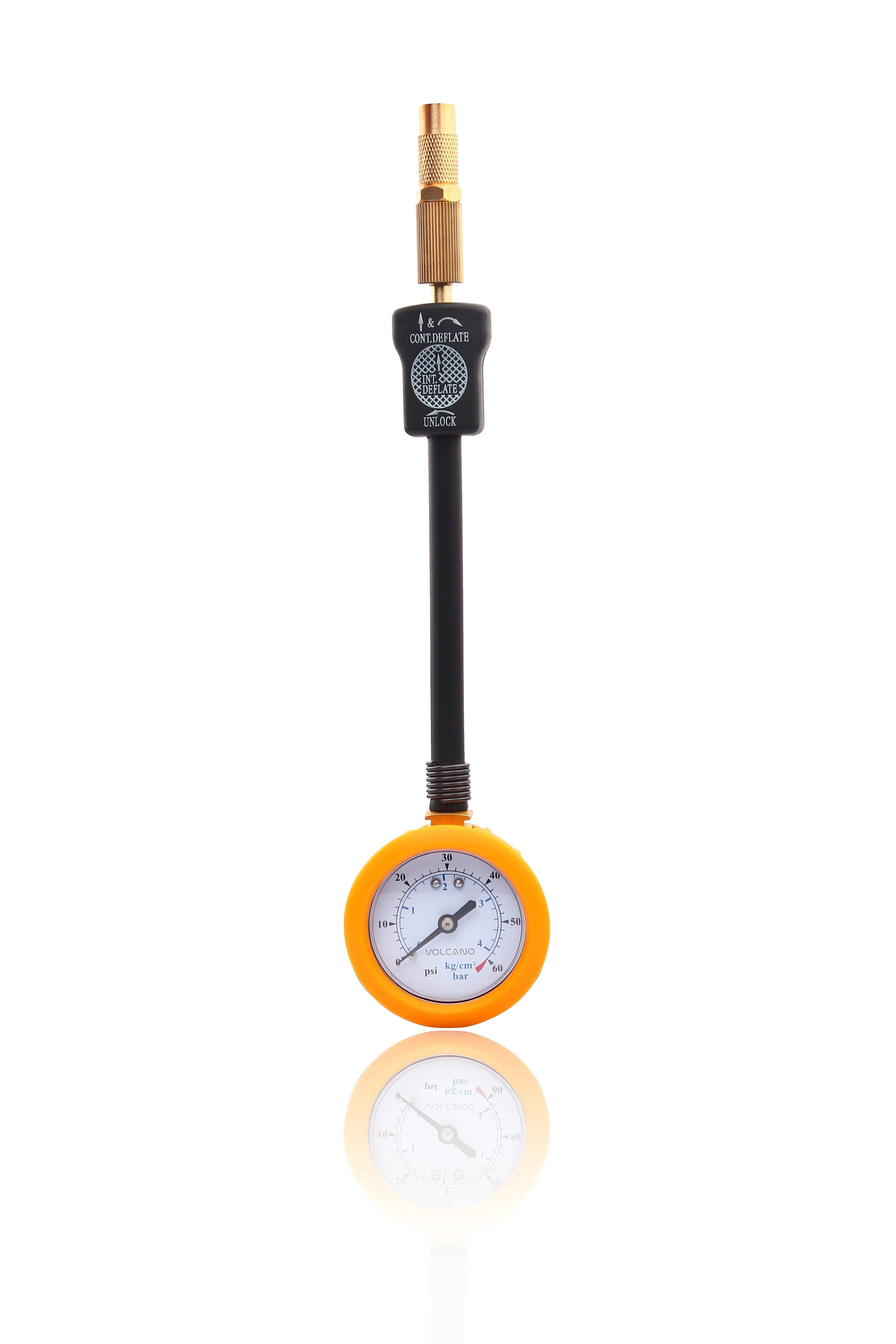 Volcano 2.0' 0-60PSI Tire Pressure Gauge with Deflator TG09 car tyre gauge