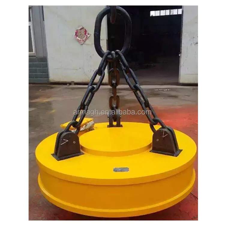 1000kg electromagnet lifting for scraps magnetic lifter for steel plate