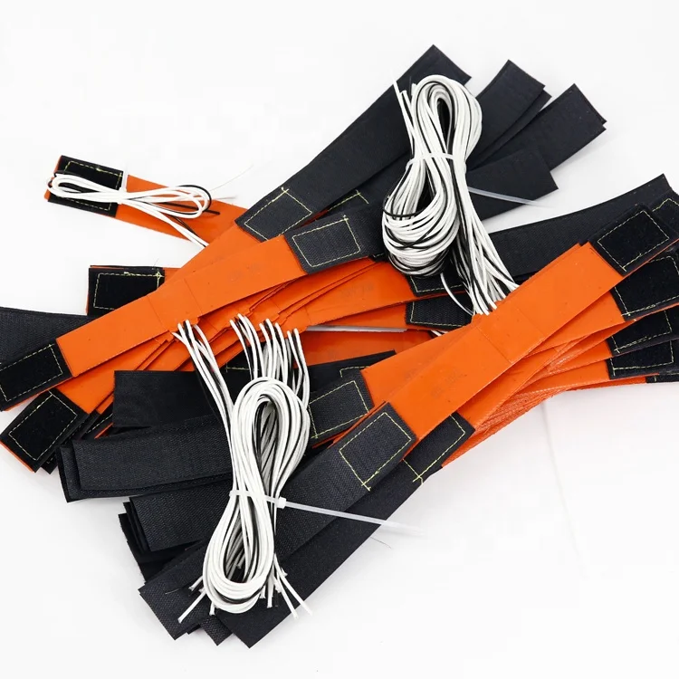 12v 100w flexible silicone rubber heater heating pad with adhesive