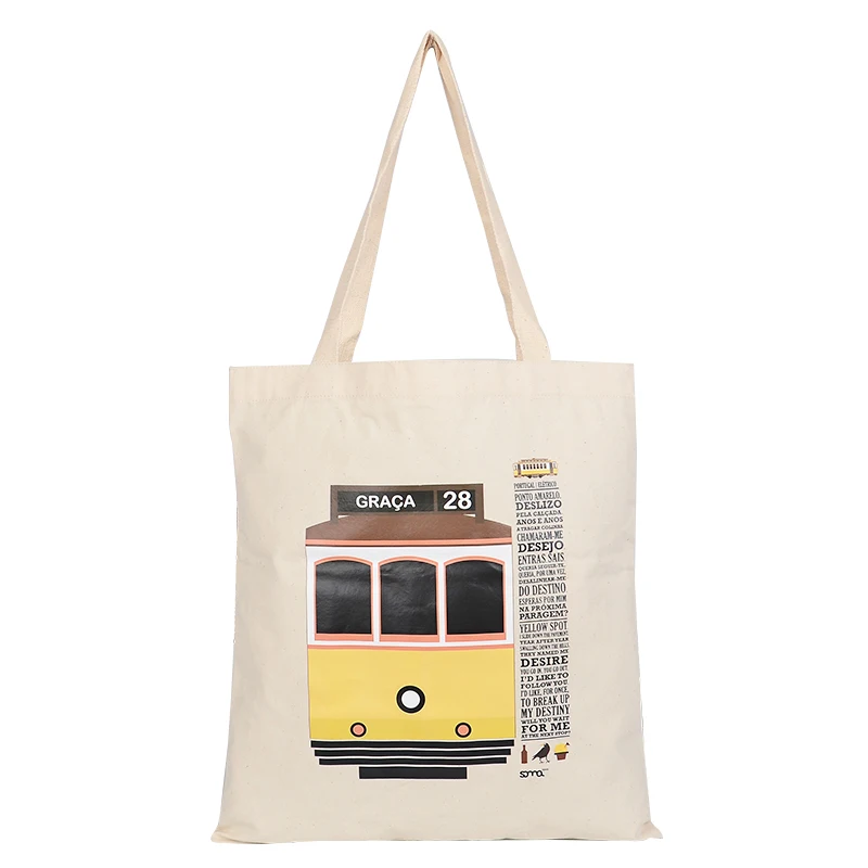High King eco-friendly handbags shopping bags with logos canvas tote bag