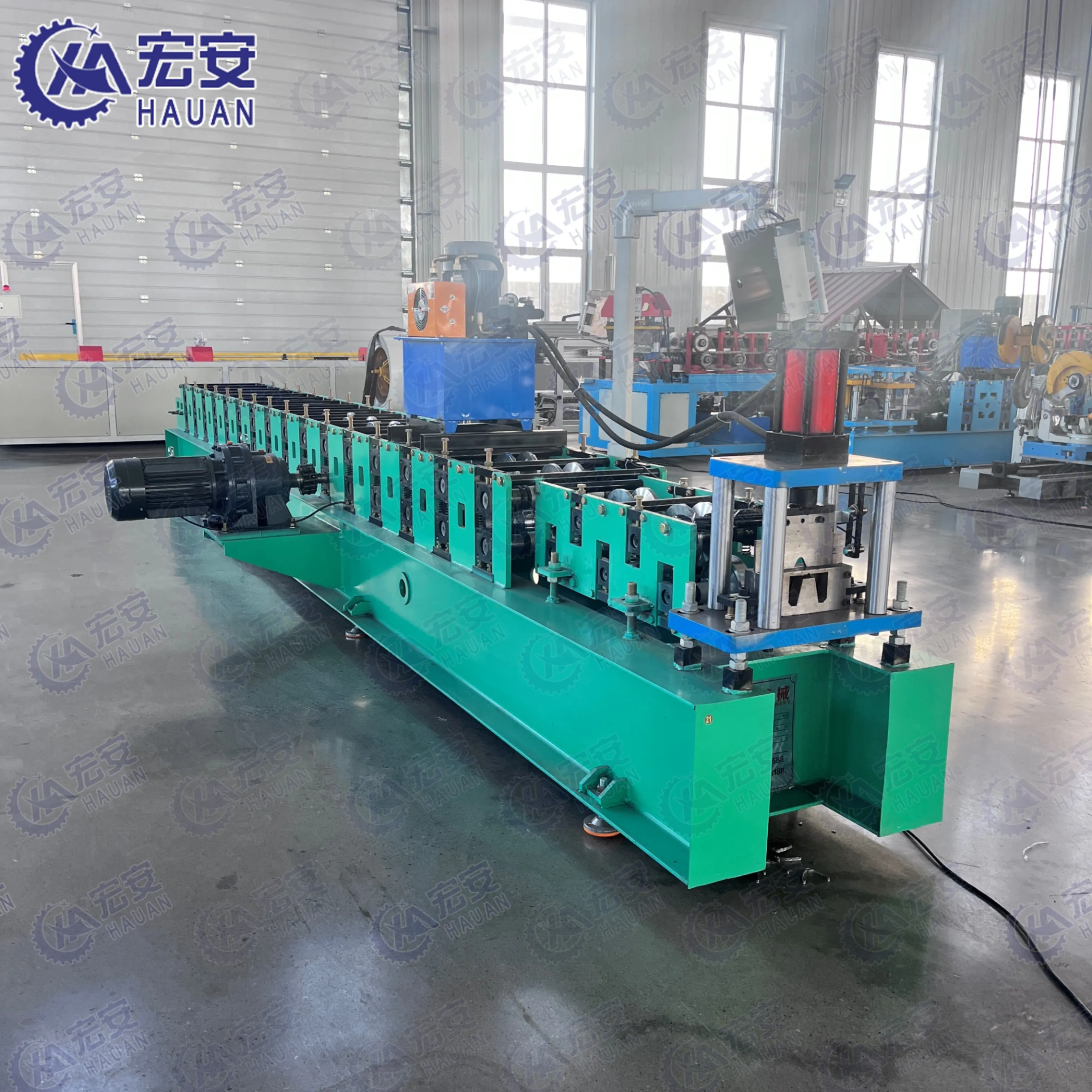 Fully Automatic light gauge steel keel Truss drywall c profile channel u shaped T grid omega roll forming making machine