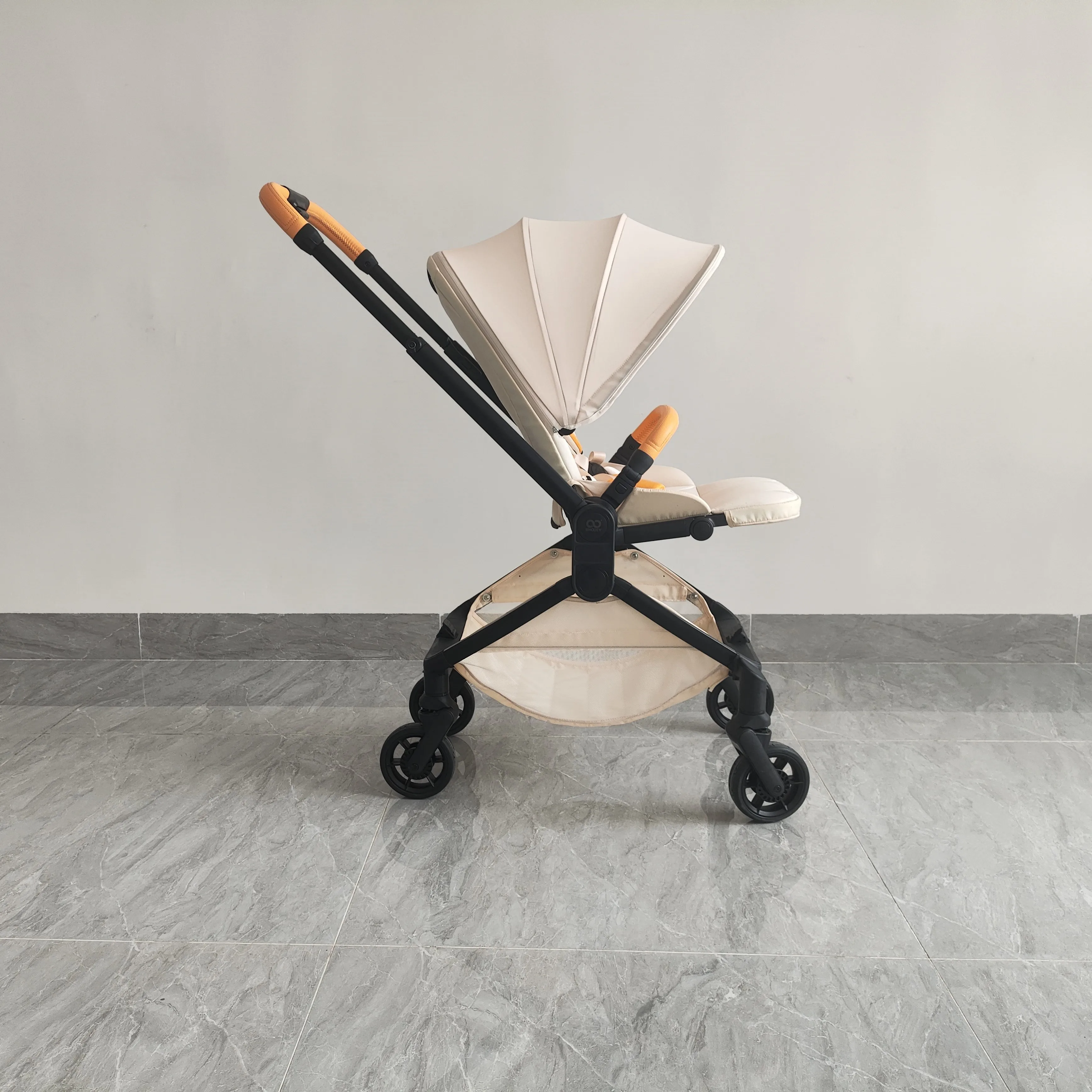 Factory custom aluminum sleeper common doona stroller  kids push chair baby prams