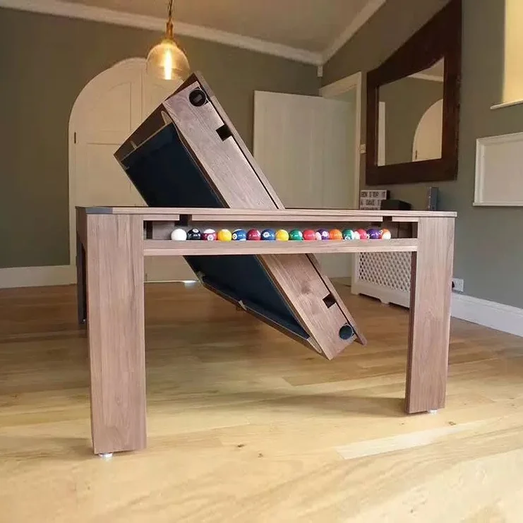 Factory Wholesale 9ft 8ft 7ft Custom Modern Billiards Sport Best Brands Billiard Pool Table