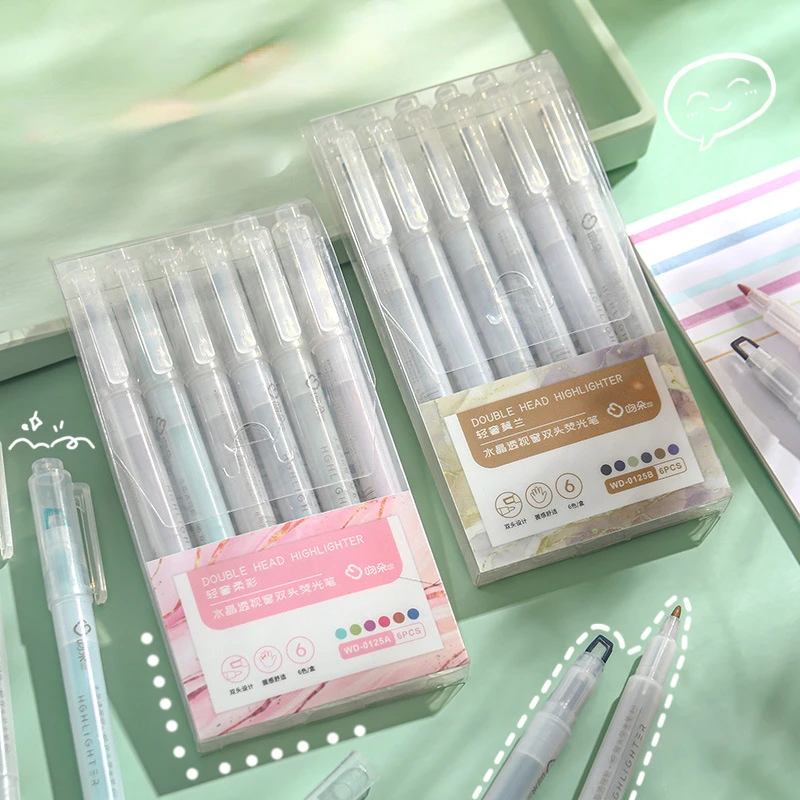 Новинка маркер для окон с кристаллами креативная наклейка перспективная головка двойная клавиш 6 наборов