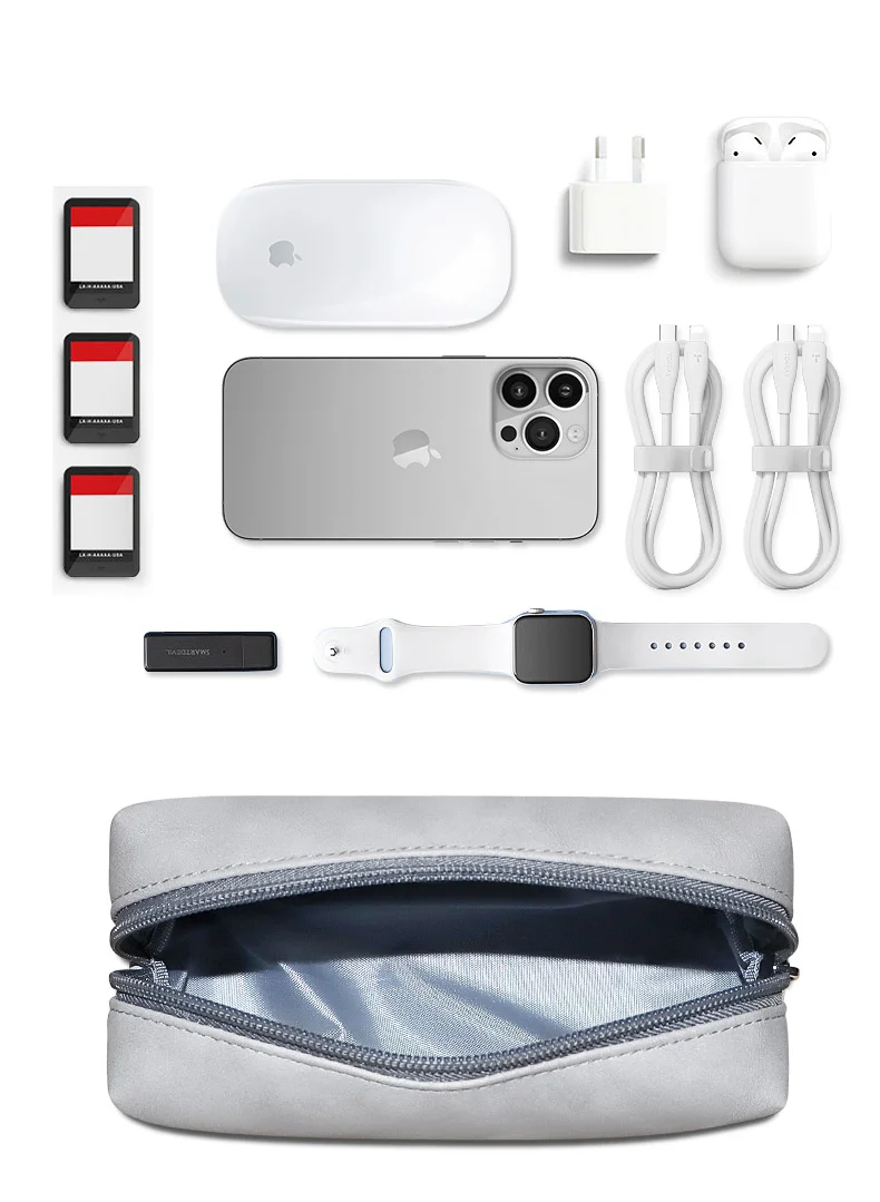 Pouch Travel Portable Earphone Data Cable Storage Bag Organizer Case Multi-Function Data Cable Bag Women Handbag Makeup Bag